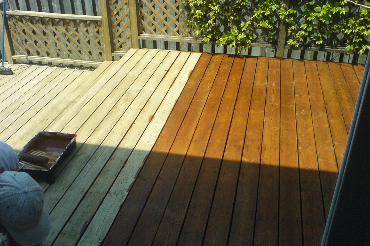 Deck Clean Stain Exterior Painting 14
