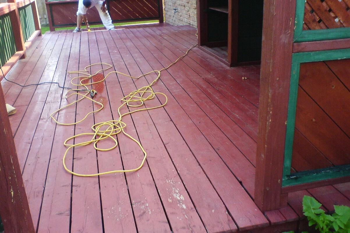 Deck Clean Stain Exterior Painting 5