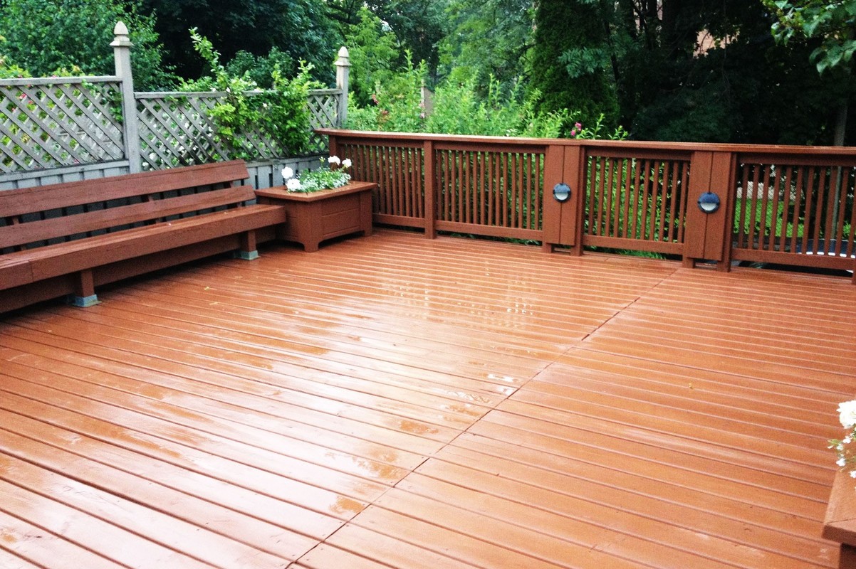 Home Deck Clean & Stain^After